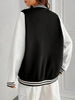 Women’s Oversize Solid Color Baseball Jacket by FitiqueFit