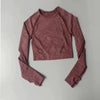 Seamless Yoga Crop Top for Women by FitiqueFit