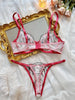 Ellolace Fairy Lingerie Beautiful Tulle Underwear Transparent Lace Exotic Sets See Through Delicate Bilizna Sexy Fancy Intimate