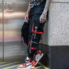 Urban Vibe Cargo Joggers with Letter Accents