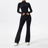 Women's Half Zipper Long Sleeve 2-Pc Activewear