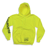 Save a Horse Ride a Blue Collar Man Neon Yellow Hoodie by Luckless Outfitters