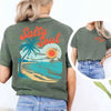 Salty Soul Comfort Colors Tee – Women’s Summer Beach Shirt by Adorb Custom Tees