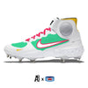 "San Diego Alternate" Nike Alpha Huarache Elite 3 Mid Cleats