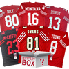 Autographed/Signed San Francisco Football Jersey Mystery Box with PSA JSA or Beckett COA