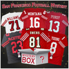 Autographed/Signed San Francisco Football Jersey Mystery Box with PSA JSA or Beckett COA