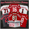 Autographed/Signed San Francisco Football Jersey Mystery Box with PSA JSA or Beckett COA