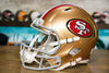 San Francisco 49ers Riddell Speed Replica Helmet