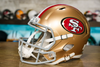 San Francisco 49ers Riddell Speed Display Helmet