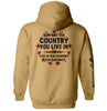 Support The Country You Live In by Shield Republic