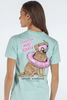 Sandy Paws Salty Kisses - Mint - Short Sleeve Tee - #SIMPLYSOUTHERN by DoodleBug's