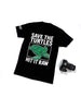 Save The Turtles Hit It Raw Tee by Luckless Outfitters