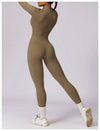 Yoga Jumpsuit Long Sleeved Zipper Rompers