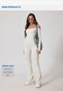 Yoga Jumpsuit Women's Sports Overalls Flared Trousers