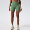 Super Soft Fabric Yoga Gym Shorts High Waist Sports Leggings Workout Cycling