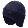 Fleece-Lined Earflap Cap – Warm Winter Outdoor Beanie by FitiqueFit