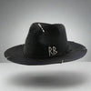 Unisex Metal Letter Straw Panama Hat by FitiqueFit