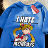 🌙 Sailor Moon Tongue-Out Graphic T-Shirt – Playful Anime Streetwear by FitiqueFit