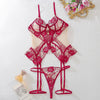 Ellolace Fantasy Lingerie Ultra Hot Lace Sexy Onlyfans Kit Transparent Ensemble Lingeries Femmes Fancy g-String Tulle Underwear
