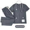 Unisex Medical Uniforms Scrubs Top Pants