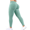 Women's Yoga Pants High Waist  Solid Color Tight Fitting Sports Leggings Yoga Exercise Pants