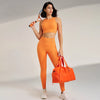 Women's High Waisted Leggings and Top