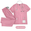 Unisex Medical Uniforms Scrubs Top Pants