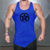 Gym Bodybuilding Muscle Shirts Sleeveless Cotton Breathable Tank Tops Fitness Irregular Hem