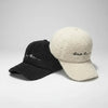 Lamb Wool Baseball Cap — Korean Style Plush Winter Sun Hat for Women by FitiqueFit