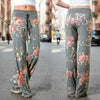 Plus Size Wide-Leg Drawstring Lounge Pants Casual Comfort by FitiqueFit