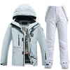 Women Windproof 10k Waterproof Snowboarding Sets Snow Jackets and Pants
