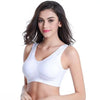 S-7XL Plus Size Thin Non-underwire Bra Women's Underwear Sports Yoga Wireless Seamless adjustable Brassiere