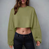 🧘‍♀️ Women’s Long Sleeve Loose-Fit Crop Top by FitiqueFit