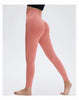 Yoga High Waist Push Up Seamless Sport Leggings Women Workout Pants Super Stretchy Gym Workout Tight Sport Leggings Lightweight Running Pants by Stevvex