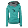 Womens Sweatshirts Fashion Casual Hoodies Long Sleeve Luxury Versatile Top