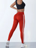Women Striped Slim Leggings