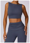 Yoga Clothing Sets Athletic Wear Women High Waist Leggings And Top Two Piece Set Gym Tracksuit Push Up Fitness Workout Outfits