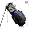 Spacious and Portable  14 Way Golf Stand Bag with 9 Pockets