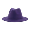 Modern Hats For Women Fedoras Winter Women Hats Simple Classic Hat Wedding Lady Retro Wide Brim Floppy Hat Men Fedora Hat Fashionable Classic Wide Brim Hat For Summer Dress Hats by Stevvex