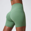 Super Soft Fabric Yoga Gym Shorts High Waist Sports Leggings Workout Cycling