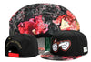 Skull Hand Snapback Hat – Flat Bill Adjustable Baseball Cap by FitiqueFit