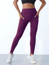 Women Striped Slim Leggings