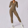Yoga Jumpsuit Long Sleeved Zipper Rompers