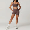 Women's Tracksuit Push-Up Workout Sportswear Tights Short Activewear