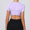 NudeFit Quick-Dry Yoga Top - Seamless Activewear