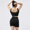 🖤 Ribbed Seamless Yoga Set by FitiqueFit