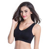 S-7XL Plus Size Thin Non-underwire Bra Women's Underwear Sports Yoga Wireless Seamless adjustable Brassiere