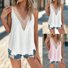☀️ VibeEase V-Neck Summer Tank Top by FitiqueFit