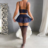 Ellolace Fancy Sexy Lingerie Lace Ultra Sexy Women's Ethical Underwear g-String Hot Skirt Ensemble Outfits Brazilian Underwear