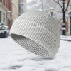 Unisex Winter Reflective Beanie – High Visibility Noctilucent Knit Hat by FitiqueFit